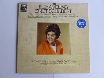 Elly Ameling zingt Schubert (LP), Cd's en Dvd's, Vinyl | Klassiek, Ophalen of Verzenden, Zo goed als nieuw