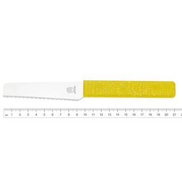 RÖR Solingen Geel broodjesmes met kunststof greep, 10 cm..., Ophalen of Verzenden, Nieuw, Zilver