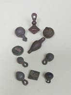 Rare Collection 18th Century Ottoman Bronze Dirham and, Antiek en Kunst, Kunst | Niet-Westerse kunst