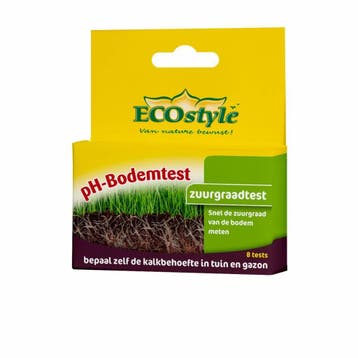 ECOstyle pH-Bodemtest (8 testen), Verzenden