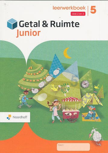 Getal en Ruimte Junior leerwerkboek blok 2 en 3 groep 5 (per, Verzenden, Nieuw