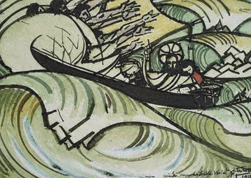 Jan Toorop (1858-1928) - Storm op Zee