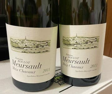 2011 Domaine Roulot Meix Chavaux - Meursault - 2 Flessen, Nieuw