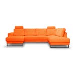 U-Bank Baarlo - u-banken - Oranje, Nieuw, 150 cm of meer, Stof, 300 cm of meer