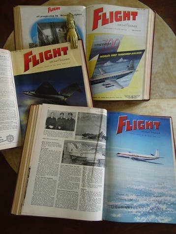 Collectif - Three Books Flight and Aircraft Enginer - Very