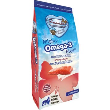 Renske Mighty Omega Plus Koud Geperst - Verse Zalm hond 3kg