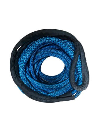 Ocean Blue Shark Line HMPE 27MTR 20MM 38Ton 1bekleed Oog..., Verzenden, Nieuw