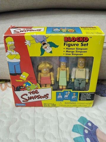 Playarts - Speelgoed The Simpsons Blocko Series Building, Nieuw in verpakking
