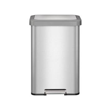 EKO Cozy pedaalemmer 45 ltr - Mat RVS, Huis en Inrichting, Verzenden, Nieuw
