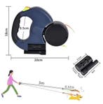 Reflecterende dubbele hondenriem 3M met LED spot en lock, Verzenden, Nieuw