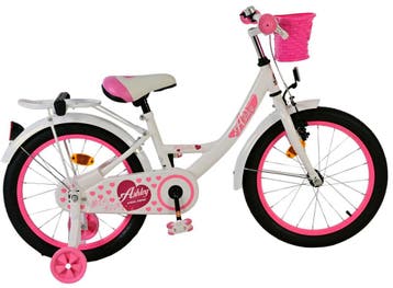 Volare Ashley Kinderfiets - Meisjes - 18 inch - Wit, Fietsen en Brommers, Fietsen | Meisjes, Verzenden, Nieuw, 18 inch