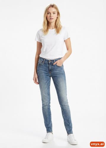 Levis Jeans Dames maat WW22 / L31 Lichtblauw Vintage, Ophalen of Verzenden, Nieuw
