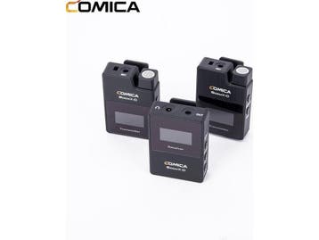 Comica BoomX-D D2 - Draadloze microfoon-set - 2 zenders en, Muziek en Instrumenten, Microfoons, Verzenden, Nieuw