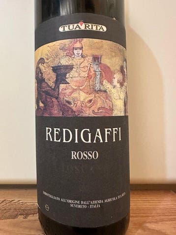 1997 Redigaffi, Tua Rita - Toscane IGT - 1 Fles (0,75 liter), Nieuw