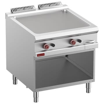 Diamond Bakplaat | Gas | Glad | Op Open Kast | 18.4kW | 800x, Ophalen of Verzenden, Nieuw in verpakking
