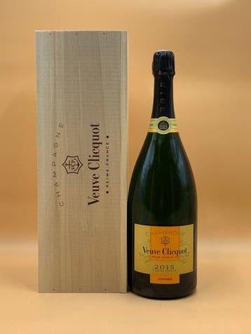 Veuve Clicquot, Vintage 2015 - Champagne Brut, Vintage - 1, Nieuw