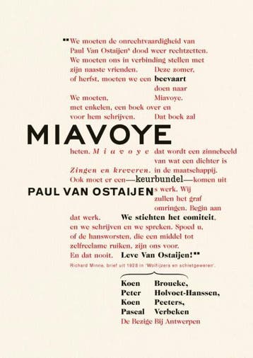 Miavoye (Nieuw), Verzenden, Nieuw, Koen Peeters