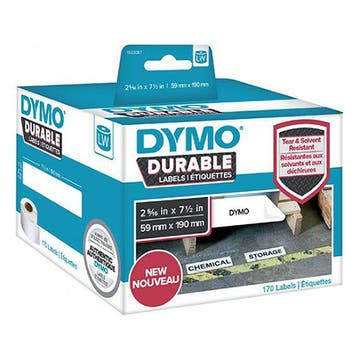 Dymo 1933087/ 2112288 duurzame grote magazijnetiketten, Verzenden, Nieuw, Dymo