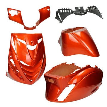 Kappenset – Piaggio Zip – 5-delig - met SP neus – Amber, Ophalen of Verzenden, Nieuw