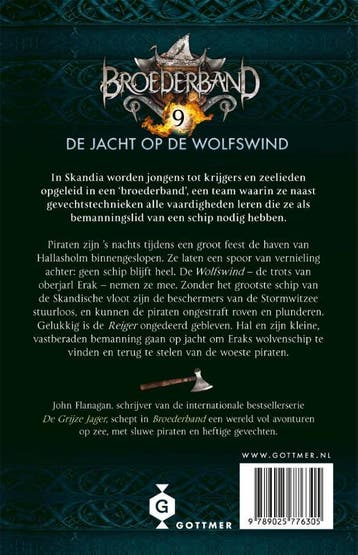 De jacht op de Wolfswind / Broederband / 9 9789025776305, Boeken, Verzenden, Gelezen, John Flanagan