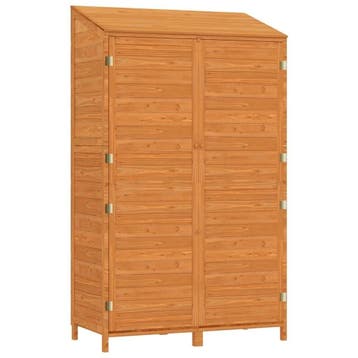 Tuinkast hout 174cm - Tweedekansje | Laatste Stuk OP=OP, Tuin en Terras, Minder dan 250 cm, Schuur, Ophalen of Verzenden, Zonder ramen