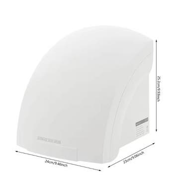 Handdroger 1200W Sensor Wandmodel met Koud/Warm Lucht, Doe-het-zelf en Verbouw, Sanitair, Verzenden, Nieuw