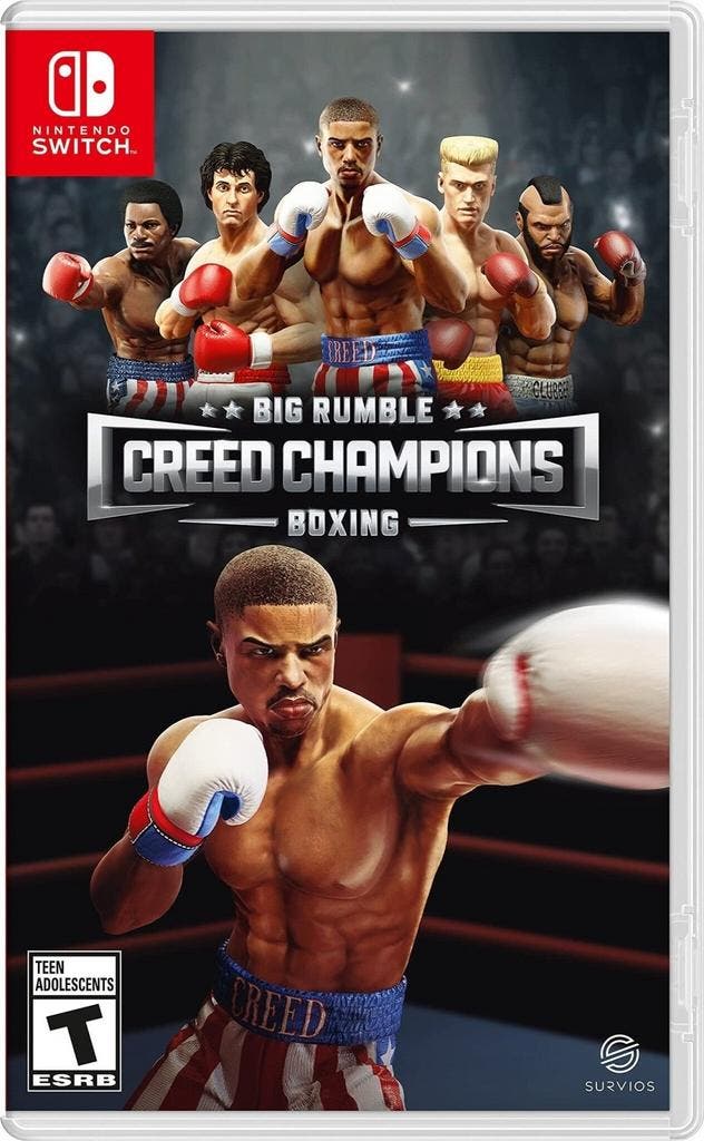 Switch Big Rumble Creed Champions Boxing, Spelcomputers en Games, Spelcomputers | Nintendo Switch, Zo goed als nieuw, Verzenden