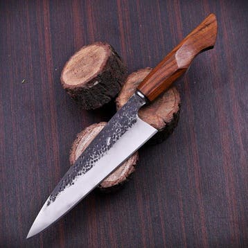 Custom Hand-Forged Premium Chefs Knife - Tafelmes - Staal,
