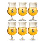 La Chouffe bierglazen - 33cl - 6 stuks, Verzamelen, Biermerken, Nieuw
