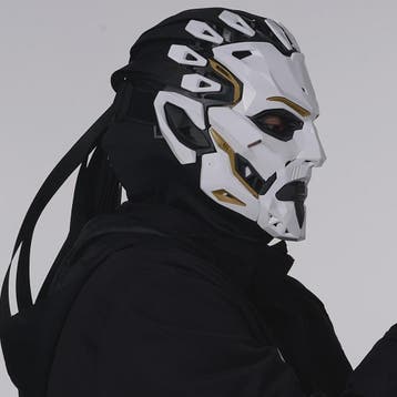 Futuristische Punk Cosplay Masker - Halloween & Feest Access, Verzenden, Nieuw