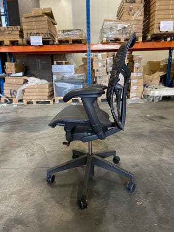 Herman Miller Mirra 2 Full Option Bureaustoel, Triflex, Verzenden, Zwart, Zo goed als nieuw, Bureaustoel