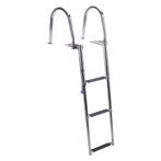 Talamex Zwemtrap Telescopisch met Handgrepen en 3 Treden, Watersport en Boten, Ophalen of Verzenden, Nieuw