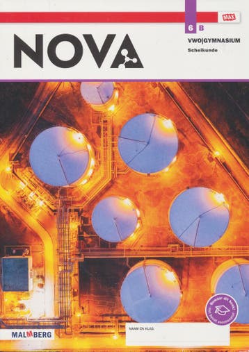Nova Scheikunde 6B VWO/Gymnasium (ISBN 9789402079999), Verzenden, Nieuw