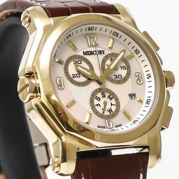 MERCURY - Swiss Made Watch - ME1075-GL-7 - Zonder, Sieraden, Tassen en Uiterlijk, Horloges | Heren, Nieuw