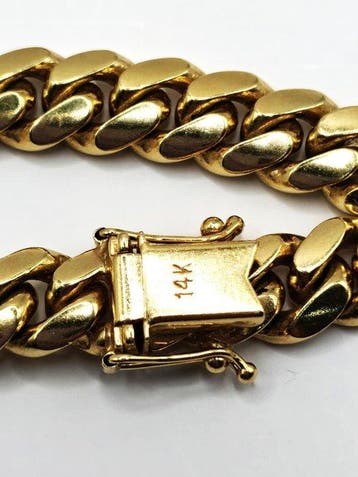 Ketting - 14 karaat Geel goud
