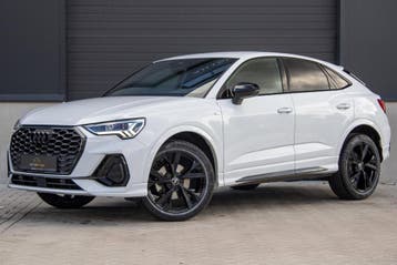 Zakelijke Lease |  Audi Q3 Sportback 35 TFSI Sline, Automaat, Gebruikt, Euro 6, Wit