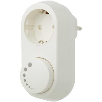 EcoDim LED Stekkerdimmer Wit 0–100W – Plug & Play, Ophalen of Verzenden, Nieuw