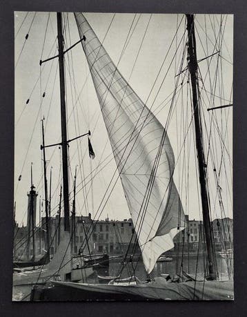 Werner Bischof (1916-1954) - Flatterndes Segel [Voile, Antiek en Kunst