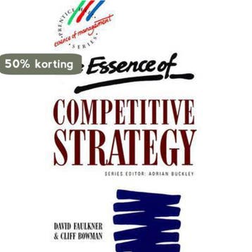 Essence Competitive Strategy - Faulkner David 9780132914772, Boeken, Verzenden, Gelezen, Faulkner David