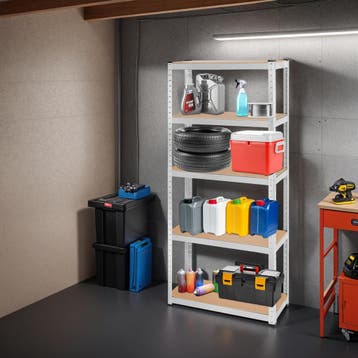 Werkplaatsrek - 180 x 75 x 30 cm, 350 kg, Huis en Inrichting, Verzenden, Nieuw