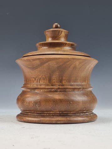 Tabaksdoos - Elm - Biedermeier
