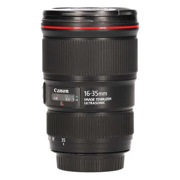 Canon EF 16-35mm f/4L IS USM met garantie, Ophalen of Verzenden, Gebruikt