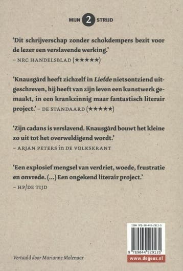 Liefde / Mijn strijd / 2 9789044529135 Karl Ove Knausgård, Boeken, Verzenden, Zo goed als nieuw, Karl Ove Knausgård