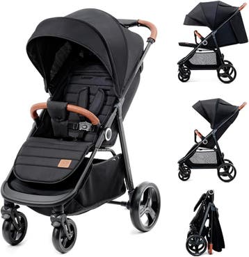 Lichtgewicht Buggy Zwart | Tweedekansje | OP=OP, Kinderen en Baby's, Buggy's, Ophalen of Verzenden, Gebruikt, Overige merken, Verstelbare rugleuning