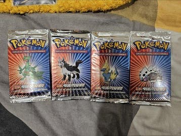 Pokémon - 4 Booster pack - EX, Nieuw