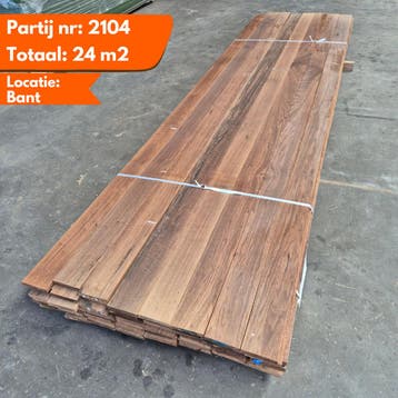 Thermo Frake Geschaafde Plank 3600x120x19mm, Doe-het-zelf en Verbouw, Platen en Panelen, Ophalen of Verzenden, Nieuw