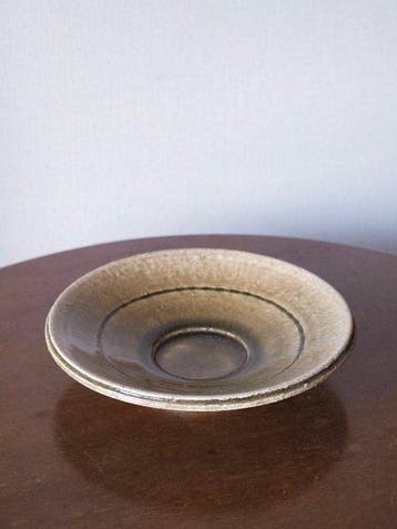 Koji Ogawa - Bord - Ash-Glazed Stoneware Plate -