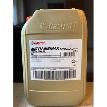 Castrol Transmax Manual V 75W80 20L, Auto diversen, Onderhoudsmiddelen, Verzenden