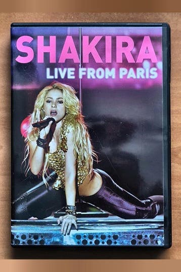 Shakira Live from Paris Music Nick Wickham Shakira DVD 2011, Verzenden, Nieuw in verpakking