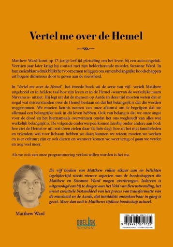 Vertel me over de Hemel / De boeken van Matthew / 2, Verzenden, Zo goed als nieuw, Suzanne Ward